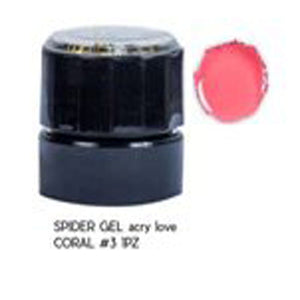 Spider Gel color Coral #3 1pz