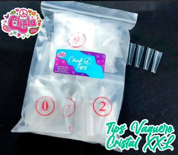 Chulitips Vaquero Cristal XXL 500 pzas