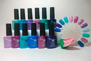Gel UV Gama D 12 pz (10 ml)