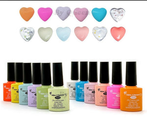 Gel UV Gama F1 12 pz (10 ml)
