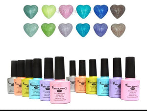 Gel UV Gama P 12 pz (10 ml)