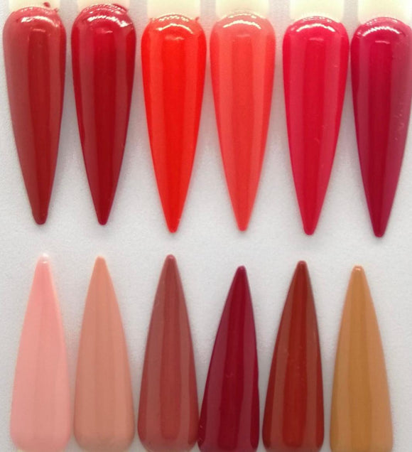 Gel UV San Valentín Gama 12 pz
