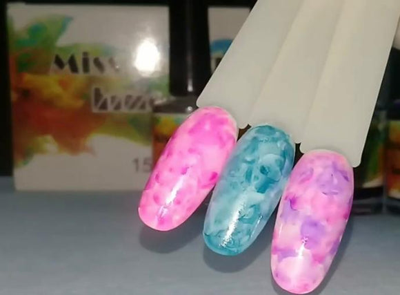 Gel UV Tinta de Alcohol 12 pz