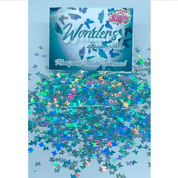Wonders Mariposa Plata Tornasol