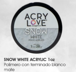 Snow White Acylic 1 Oz