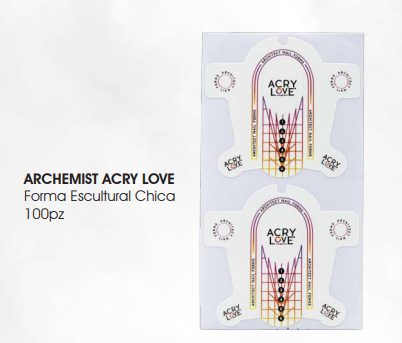ARCHEMIST ACRY LOVE  Forma Escultural Chica 100pz