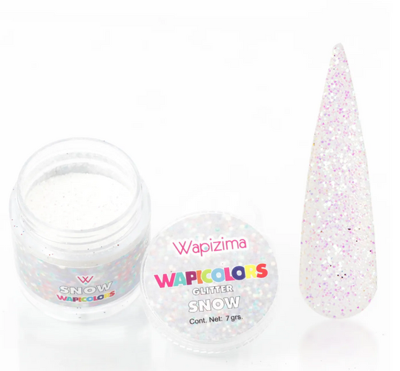 W. GLITTER 1/4 OZ NW SNOW