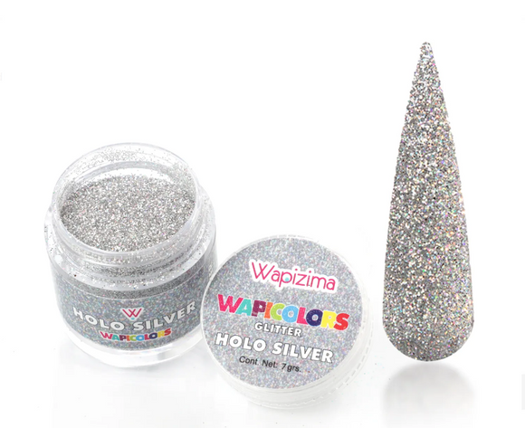 W. GLITTER 1/4 OZ NW HOLO SILVER