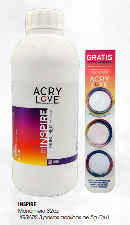 Monómero Inspire AcryLove 32 oz