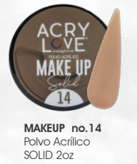 Makeup No.14 Polvo Acrílico Solid 2oz