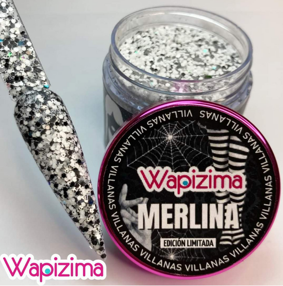 VILLANAS MERLINA CON GLITTER GLOW 1 OZ