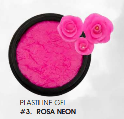 Plastiline Gel Rosa Neon
