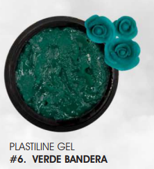 Plastiline Gel Verde Bandera #6