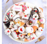 Decoracion kawaii sobre con 10 pz