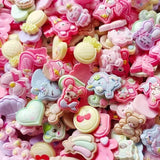 Decoracion kawaii sobre con 10 pz
