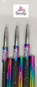 SET 3 Pinceles liner Chula