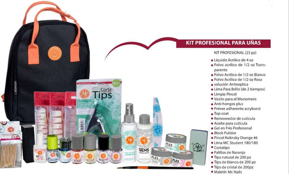 Kits MC - Kit Profesional para Uñas 23 pz.