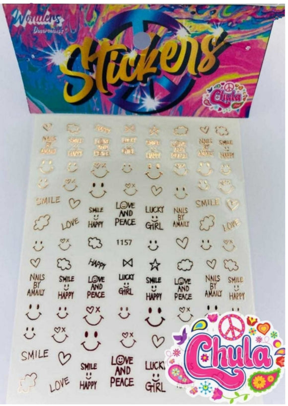 Chula Stickers de Temporada
