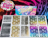Chula Stickers de Temporada