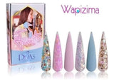 Colecciones de Acrilicos 6 piezas Wapizima