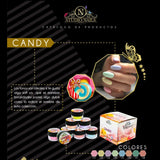 Colec. Acrílicos de 8pz Studio Nails