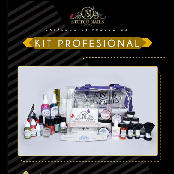 Kit Básico, Intermedio y Profesional Studio Nails